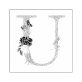 文字u ラバースタンプ (インプリント)