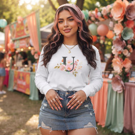 文字U Tシャツ