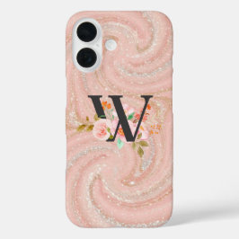 文字W iPhone 16ケース