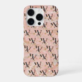 文字W iPhone 16 PROケース