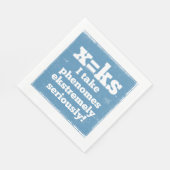 文字xフェノームks音韻論 スタンダードランチョンナプキン (角)