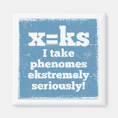 文字xフェノームks音韻論 マグネット (正面)