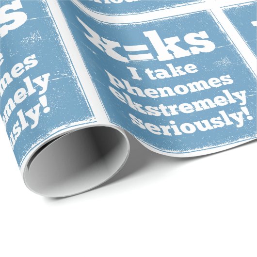 文字xフェノームks音韻論 ラッピングペーパー (ロールコーナー)