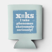 文字xフェノームks音韻論 缶クーラー (裏面)