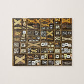 文字X ジグソーパズル (横)