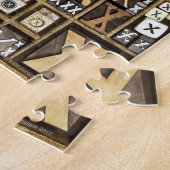 文字X ジグソーパズル (側面)