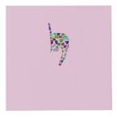 文字'YOD' フォトキューブ (右)