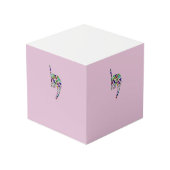 文字'YOD' フォトキューブ (裏面アングル)