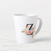 文字Z カフェラテマグ (右アングル)