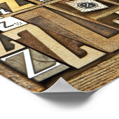 文字Z ポスター (角)