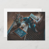 文学お茶によって読むこと ポストカード (正面/裏面)