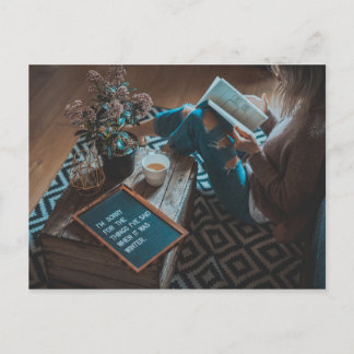 文学お茶によって読むこと ポストカード