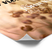 文学の引用文詩人ケアツの地球の詩 ポスター (角)