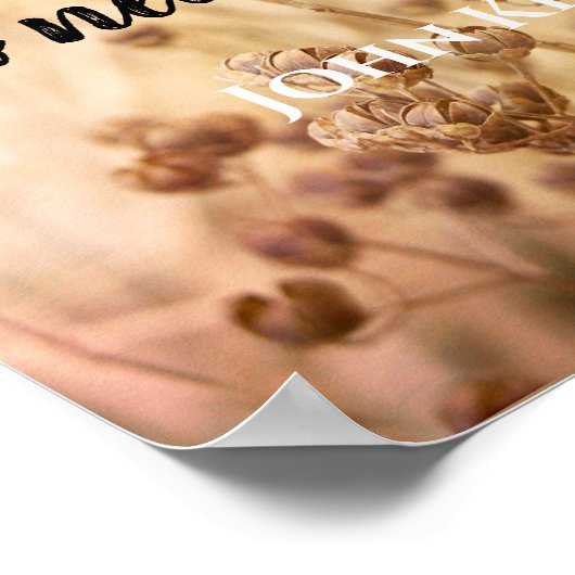 文学の引用文詩人ケアツの地球の詩 ポスター (角)