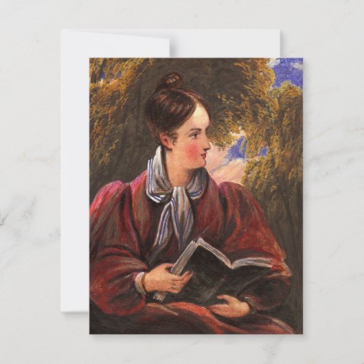 文学レディースブッククラブ招待状ヴィンテージ 招待状 (正面)