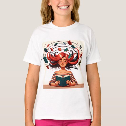 文学上の至福の時 Tシャツ (正面)