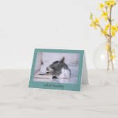 文学夢ノートカード カード (黄色い花)