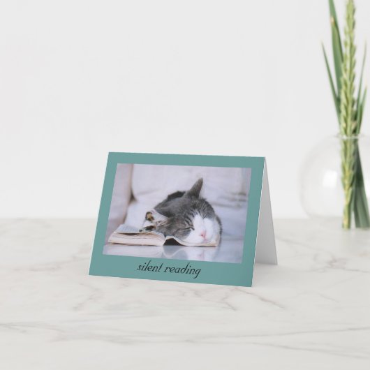 文学夢ノートカード カード (正面)