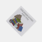 文学殺人ミステリーディナーパーティー スタンダードカクテルナプキン (角)