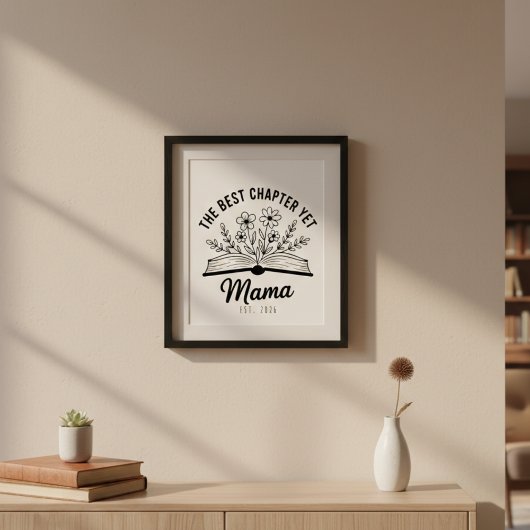 文学的なマザーフッドアートの傑作 ポスター