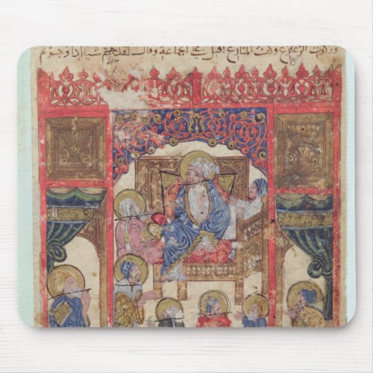 文学的な会合 マウスパッド (正面)