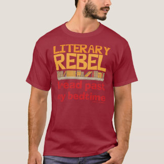 文学的な反逆者 Tシャツ