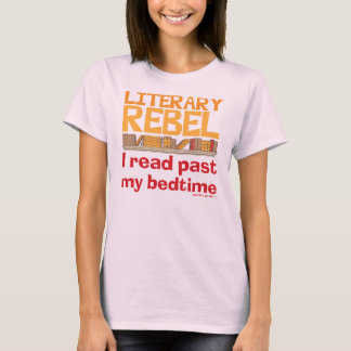 文学的な反逆者 Tシャツ