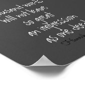 文学的引用文の1000語グレー上のイプセン ポスター (角)