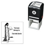 文学的蔵書票スタンプ セルフインキングスタンプ (インサイチュ)