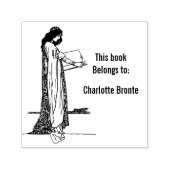 文学的蔵書票スタンプ セルフインキングスタンプ (デザイン)