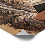 文学賞の高い**引用文 ポスター (角)