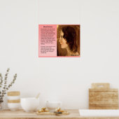 文学， 19世紀，ブロンテ姉妹 ポスター (キッチン)