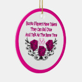 文庫プレーヤーに才能のオーナメントがあります セラミックオーナメント (右)