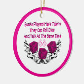 文庫プレーヤーに才能のオーナメントがあります セラミックオーナメント (左)