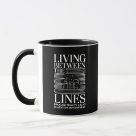 文庫マグカップ「Living Between the Lines」 マグカップ