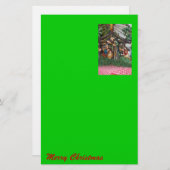 文房具かクリスマス 便箋 (正面/裏面)