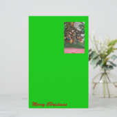 文房具かクリスマス 便箋 (スタンド正面)