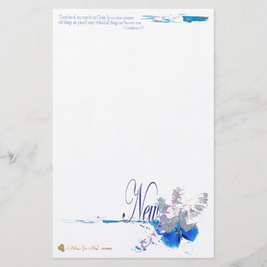 文房具の新しい作成 便箋 (正面)