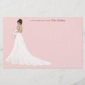 文房具の未来の花嫁さんに感謝 便箋 (正面)