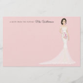 文房具の未来の花嫁さんに感謝 便箋 (正面)