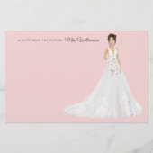 文房具の未来の花嫁さんに感謝 便箋 (正面)