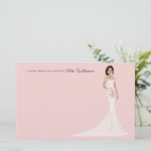 文房具の未来の花嫁さんに感謝 便箋 (スタンド正面)