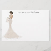 文房具の未来の花嫁さんに感謝 便箋 (正面)