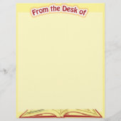 文房具の机から (正面)