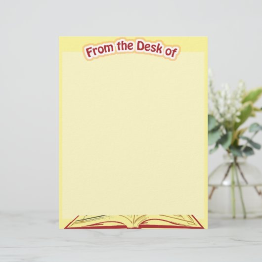 文房具の机から (スタンド正面)