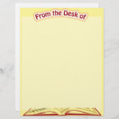 文房具の机から (正面/裏面)