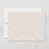 文房具の机から – トマト 招待状 (裏面)