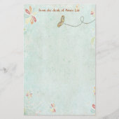 文房具の机から 便箋 (正面)