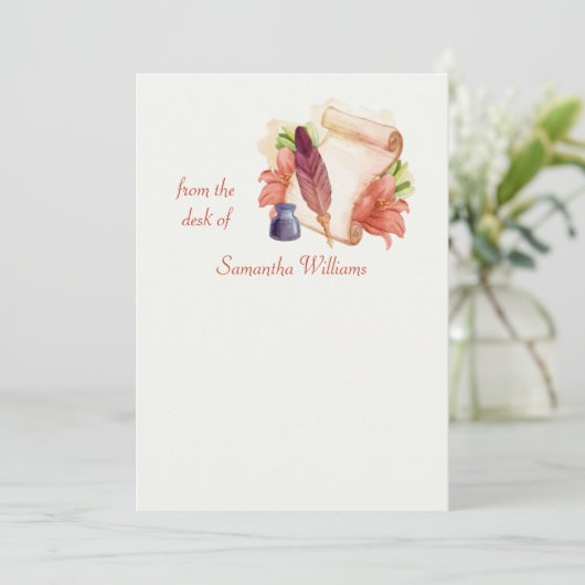 文房具の机かパーソナライズされたら (スタンド正面)