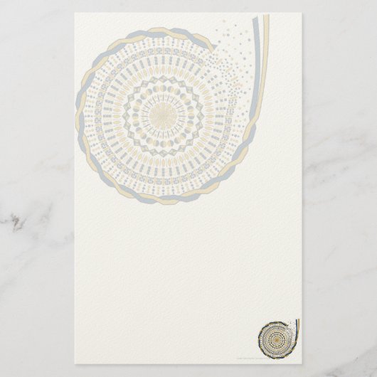 文房具を開く 便箋 (正面)